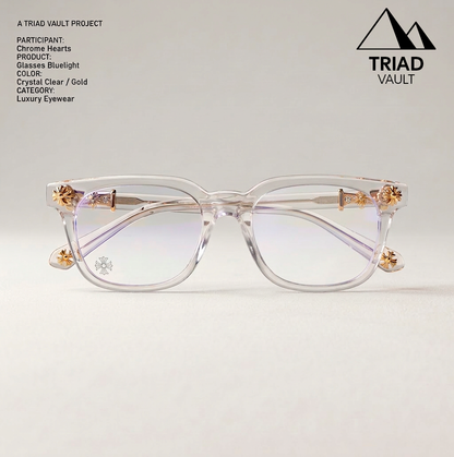 ÓCULOS CHROME HEARTS + CASE - TRIAD VAULT